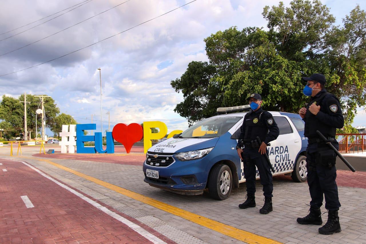 Guarda Civil Municipal de Petrolina cumpre o plano de segurança durante vacinação contra Covid-19