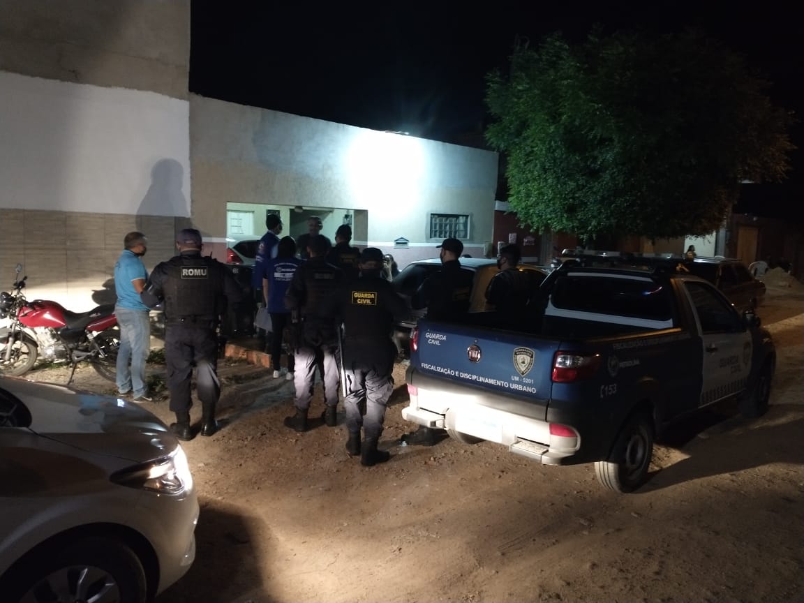 Fiscalização flagra descumprimento do decreto durante fim de semana em Petrolina