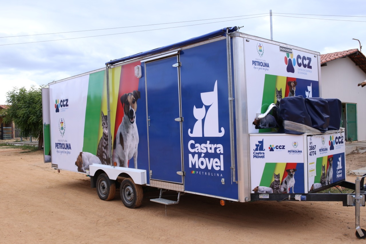 Prefeitura inicia ações com o Castramóvel nesta terça-feira em Petrolina