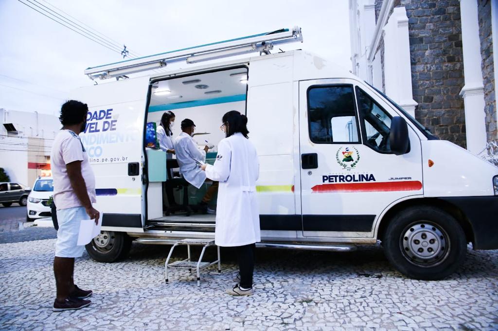 Prefeitura de Petrolina leva serviços de saúde a pessoas em situação de rua