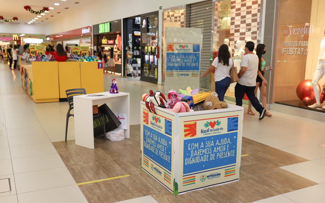 ‘Natal Solidário’: campanha segue arrecadando brinquedos para crianças de Petrolina