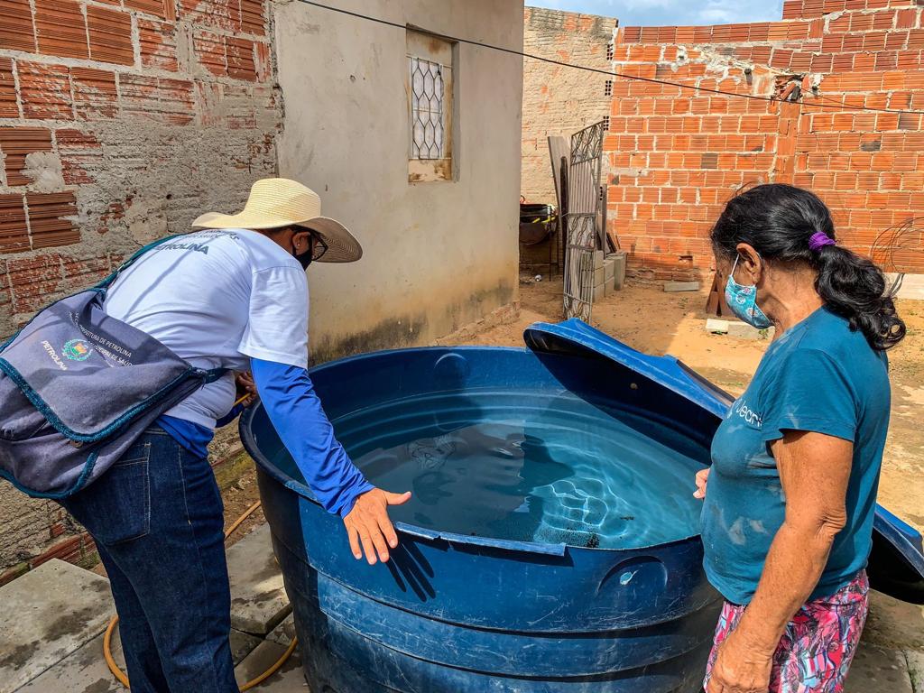 Resultado do 1º LirAa aponta baixo risco de infestação para o Aedes Aegypti em Petrolina