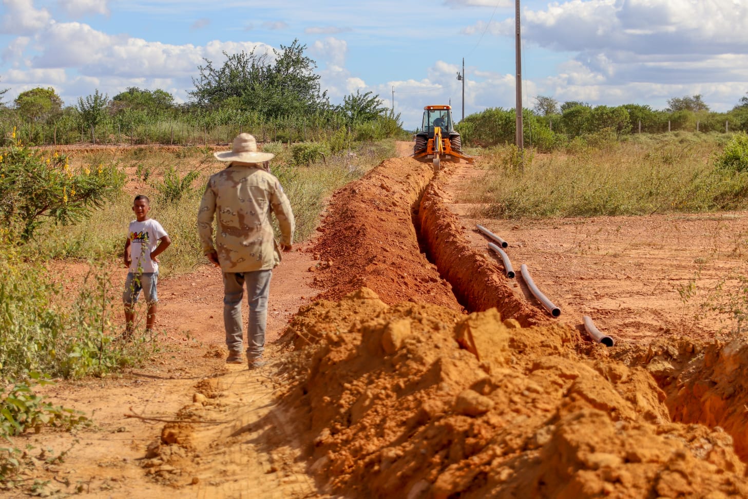 Obras da Adutora de Lagoa dos Cavalos são iniciadas pelo Programa ‘Água na Torneira’ em Petrolina 