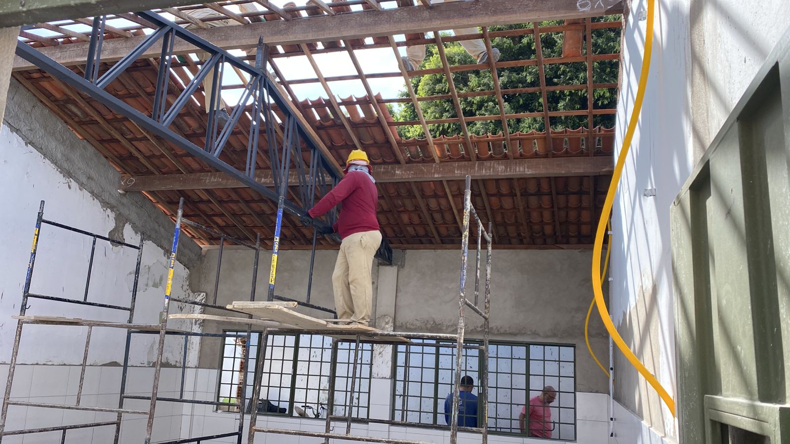 Prefeitura de Petrolina investe mais de R$ 800 mil na reforma da Escola Jacob Ferreira, no Cosme e Damião