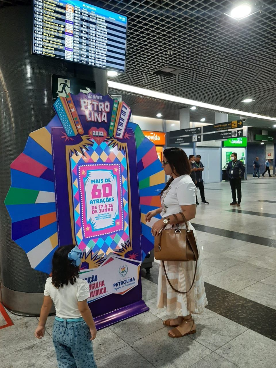São João 2022 de Petrolina ganha espaço no Aeroporto Internacional de Recife