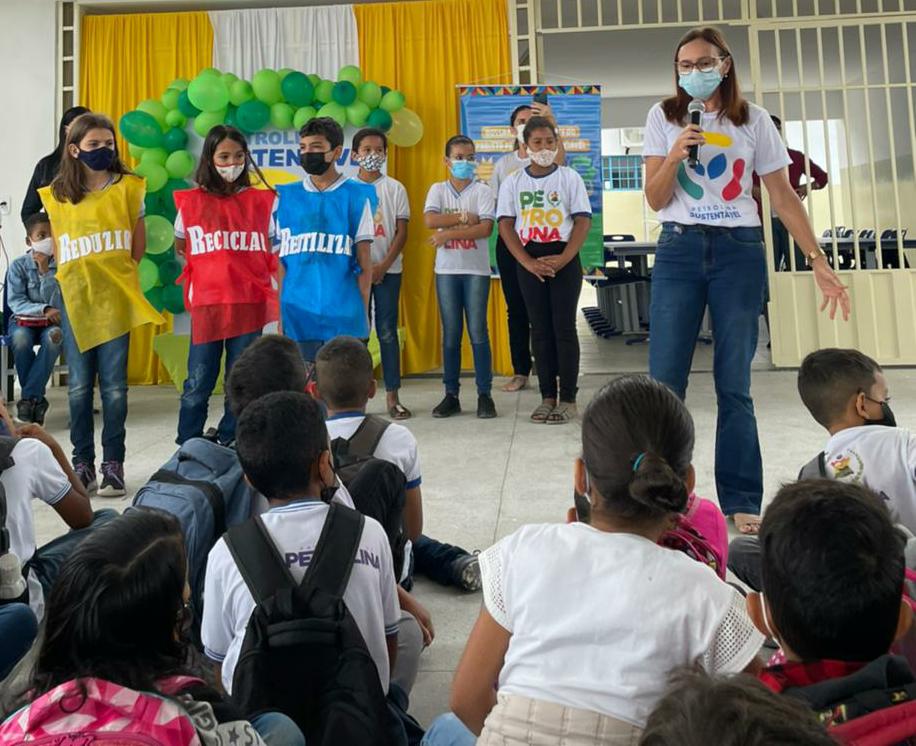 Petrolina Sustentável: Projeto incentiva Escolas Integrais a realizarem coleta seletiva