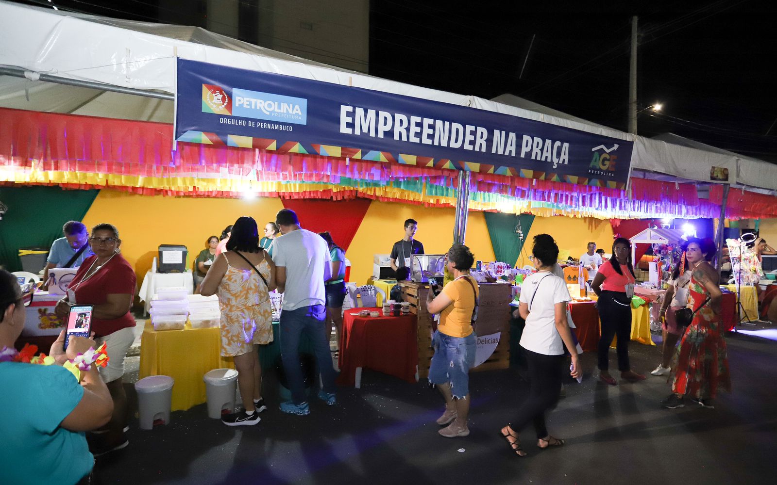 Empreender na Praça movimentou a economia durante o Carnaval de Petrolina 