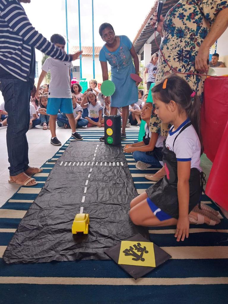 Projeto ‘Vida no Trânsito’ leva ações educativas para escolas municipais de Petrolina 