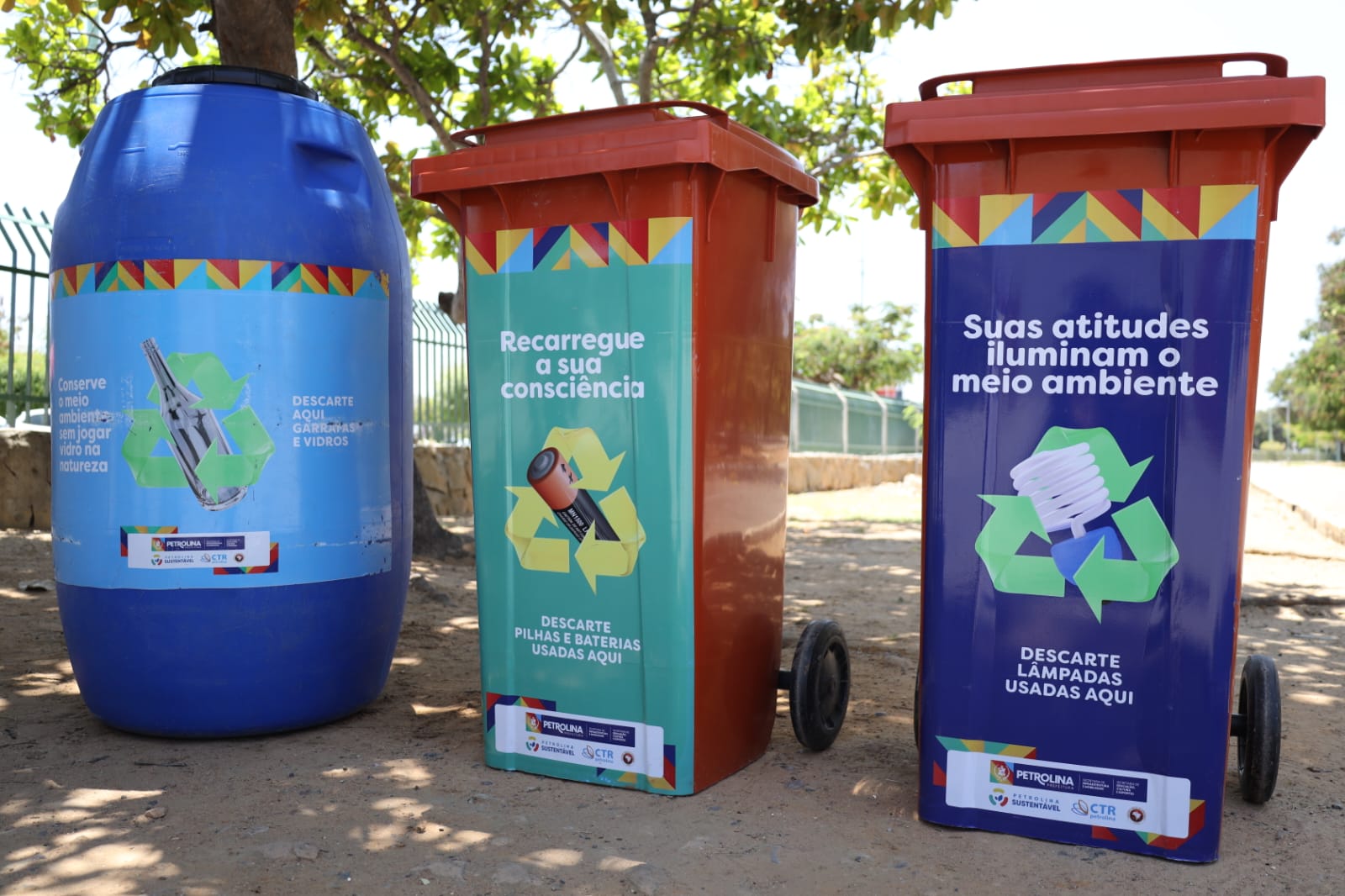 Espaços públicos de Petrolina agora contam com Pontos de Entrega Voluntária de materiais recicláveis    