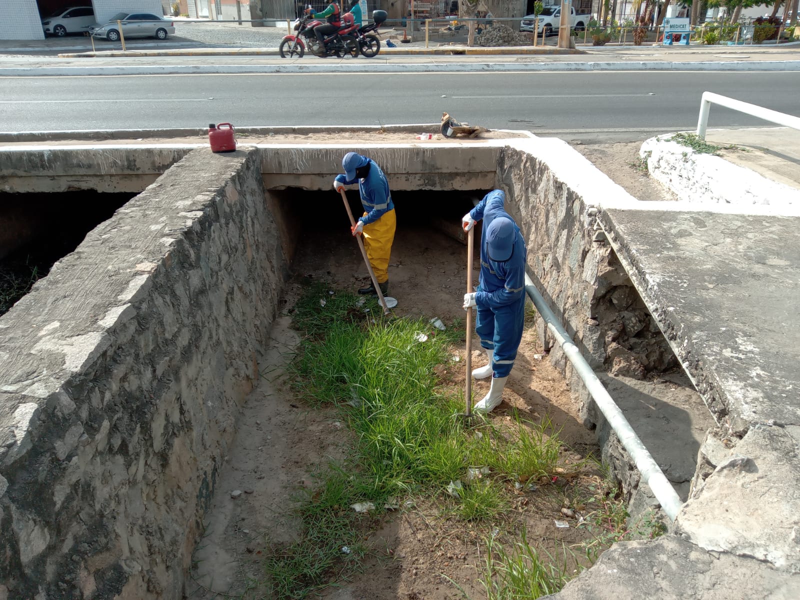Mais de 20 localidades foram atendidas pela Operação Drenagem no mês de setembro em Petrolina    