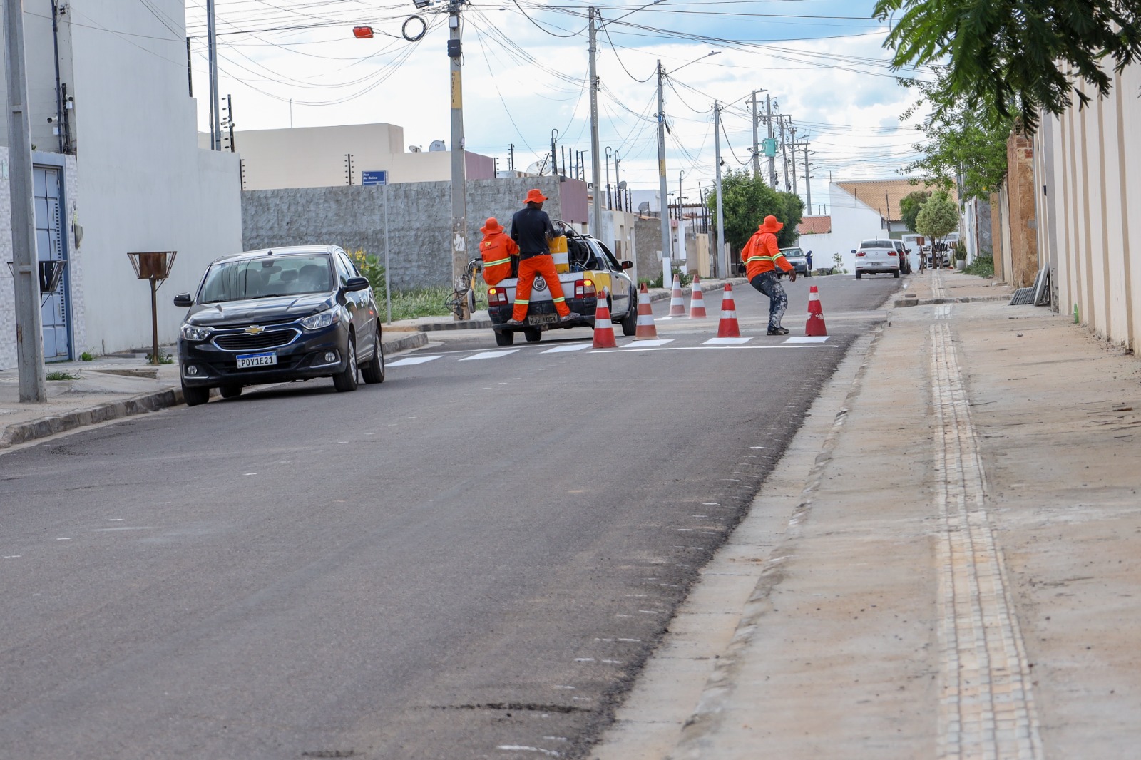 Prefeitura inicia etapa final das pavimentações do Portal da Cidade em Petrolina