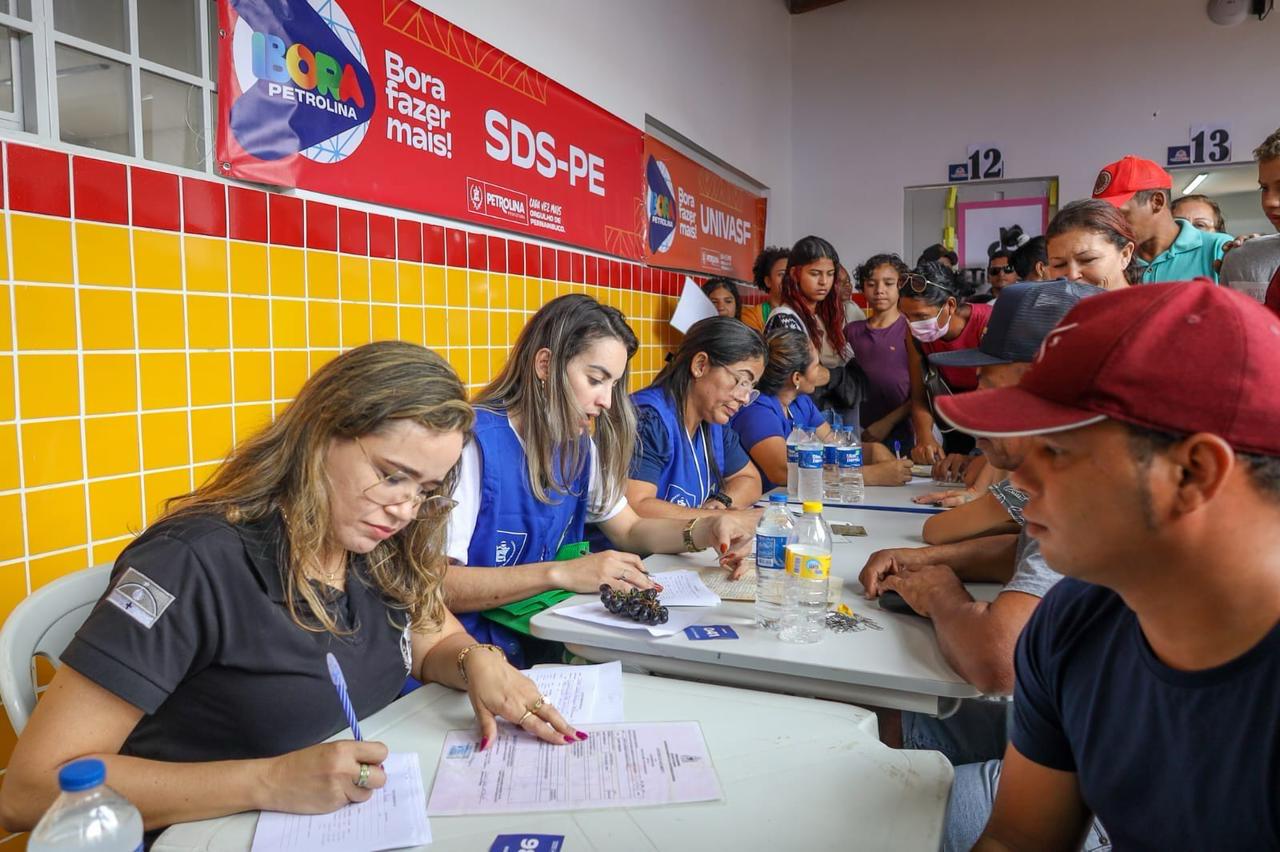RG’s solicitados durante ‘Bora Petrolina’ no bairro Santa Luzia serão entregues nesta semana