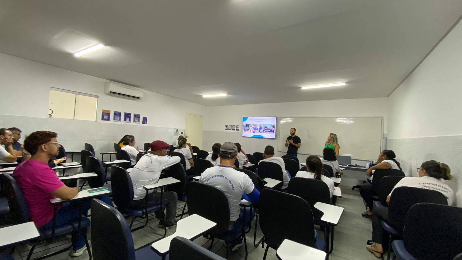 Agentes Comunitários de Saúde de Petrolina passam por treinamento para auxiliar no combater ao Aedes aegypti