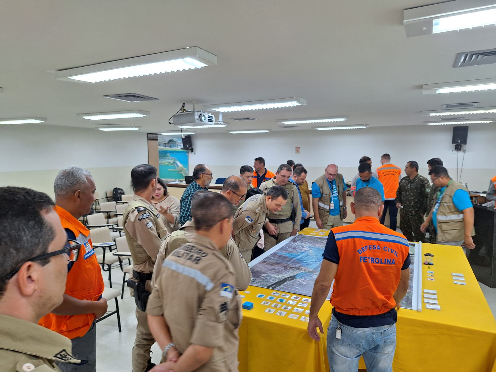 Prefeitura de Petrolina participa do primeiro simulado na Usina Hidrelétrica de Sobradinho