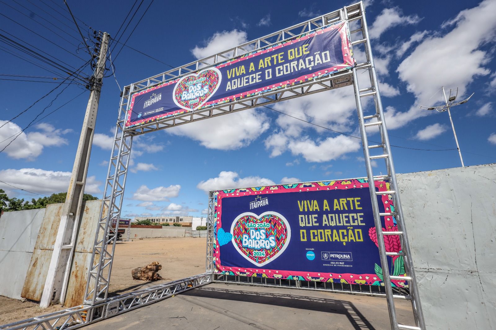 São João dos Bairros: Tudo pronto para a festa começar no bairro José e Maria