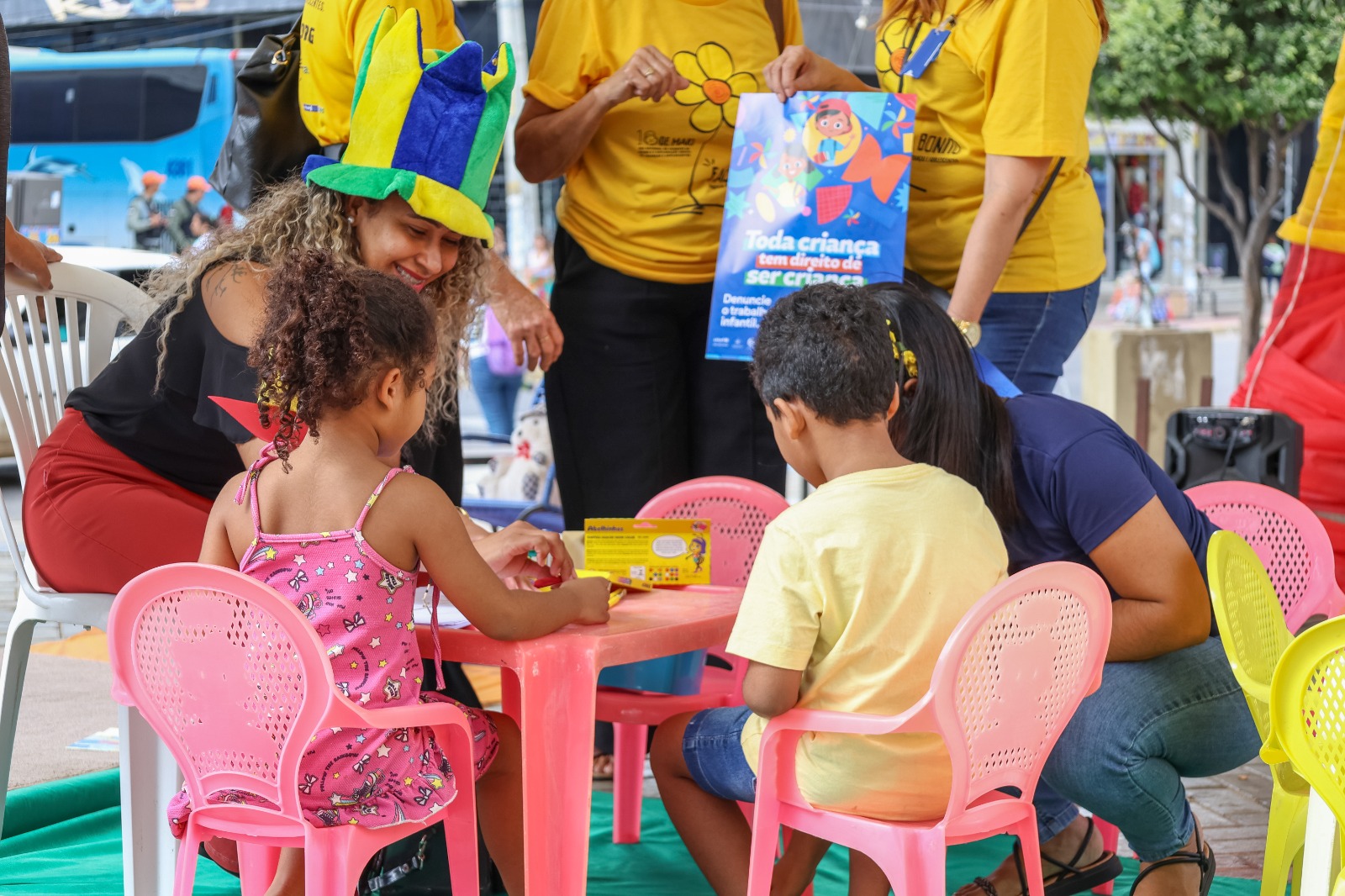 Prefeitura de Petrolina promoveu ação socioeducativa de combate ao trabalho infantil