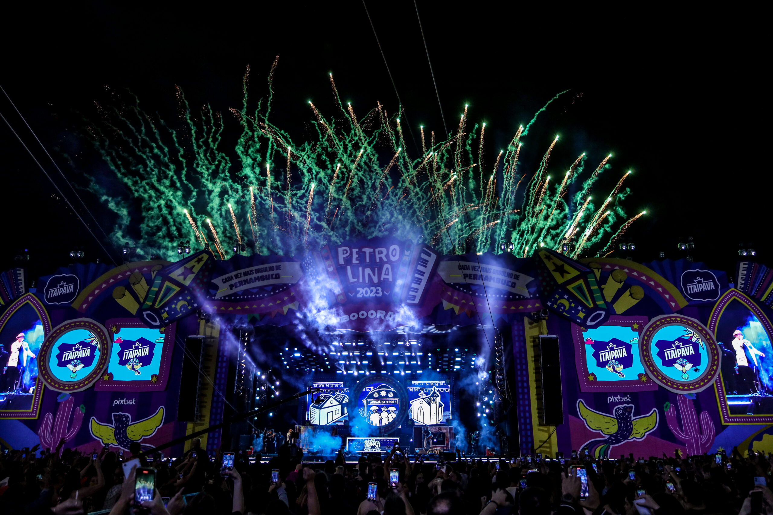 Prefeitura mantém queima de fogos de artifício silenciosos no São João de Petrolina