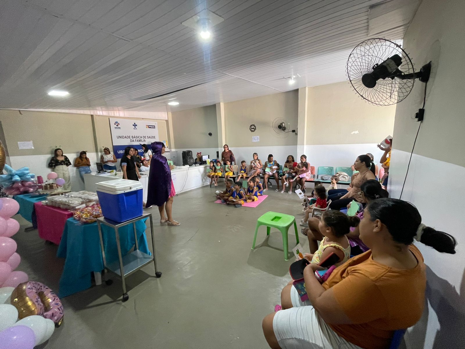 Prefeitura leva orientações sobre alimentação saudável para crianças nos postos de saúde de Petrolina