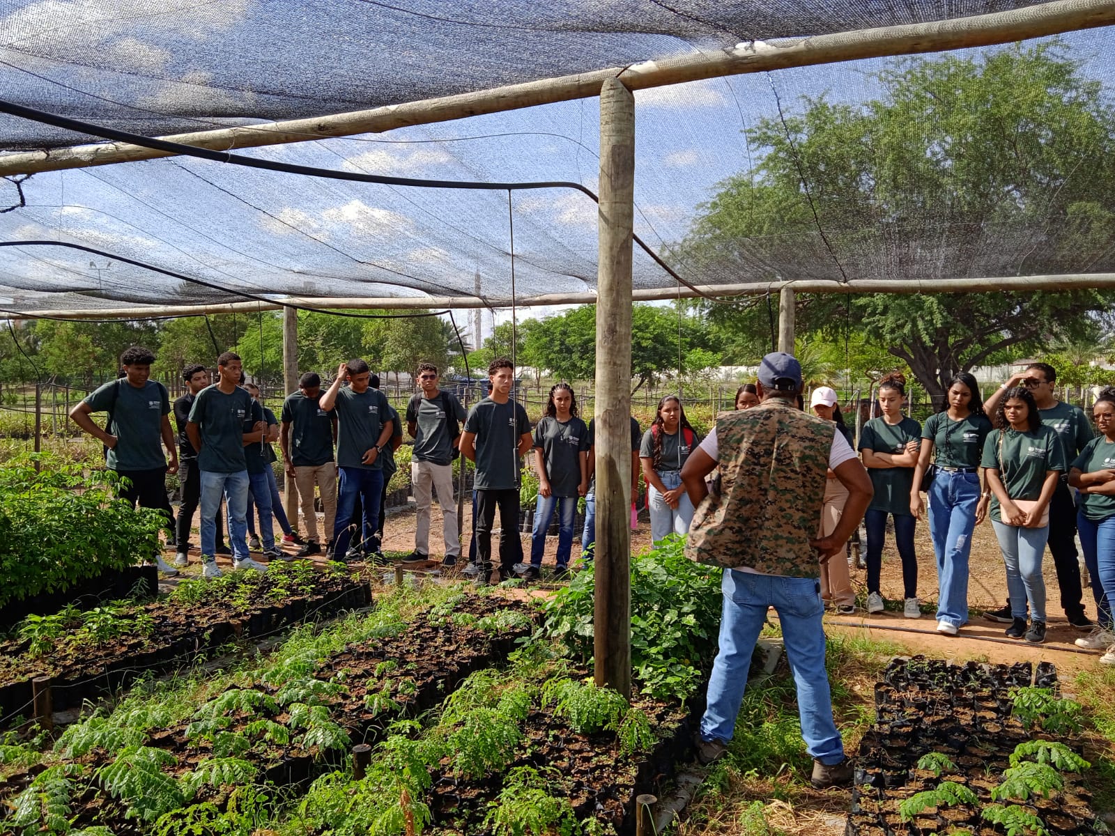 AMMA recebe estudantes no Viveiro Municipal de Petrolina