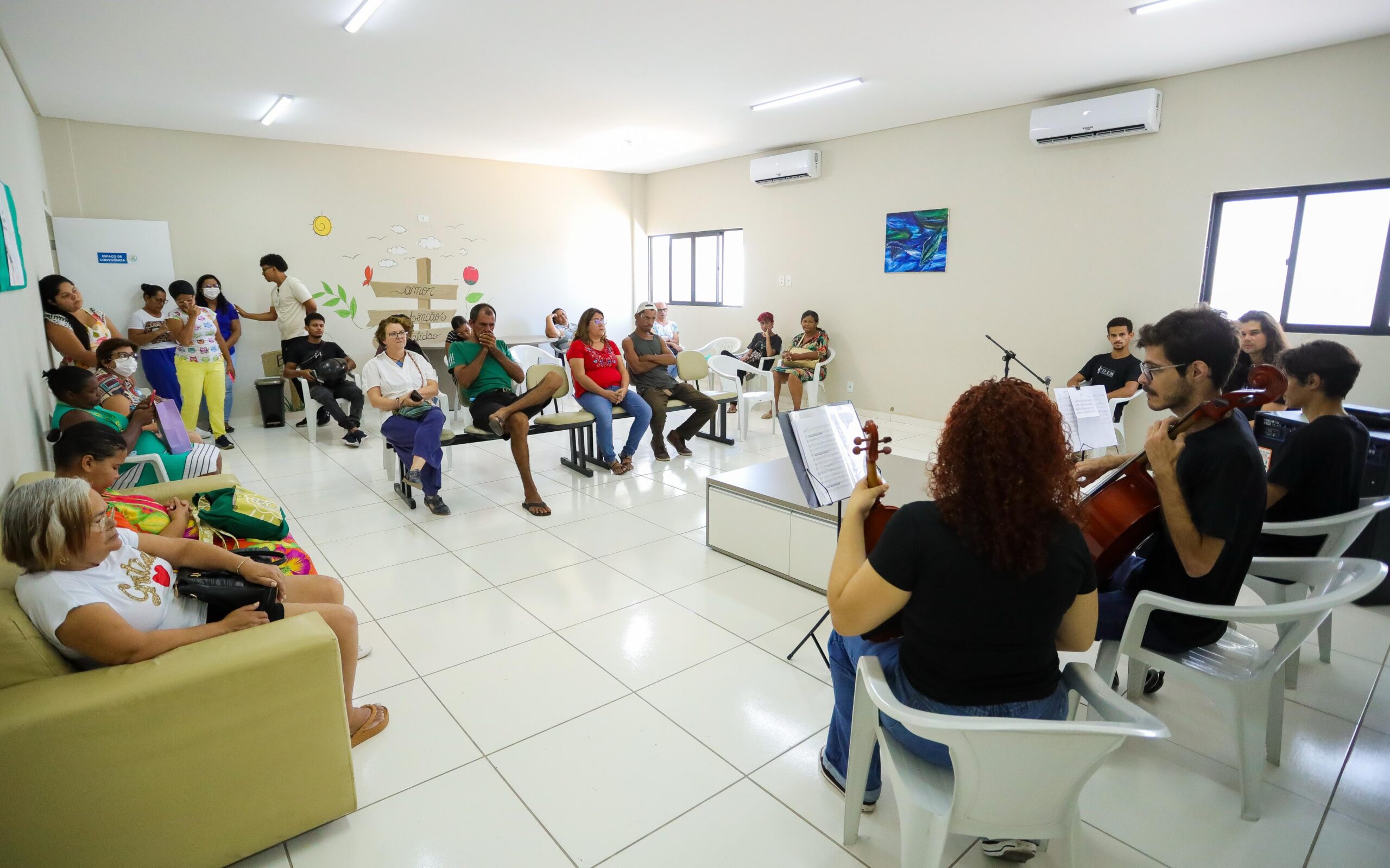 Prefeitura de Petrolina promove concerto musical para pacientes do CAPS II