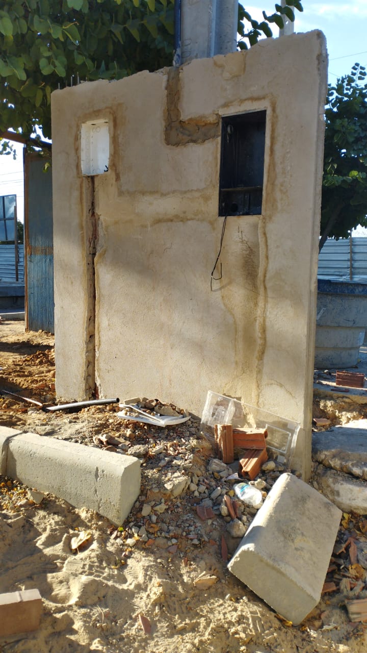 Com obras de reforma em andamento, Praça Alves de Souza é alvo de vandalismo em Petrolina