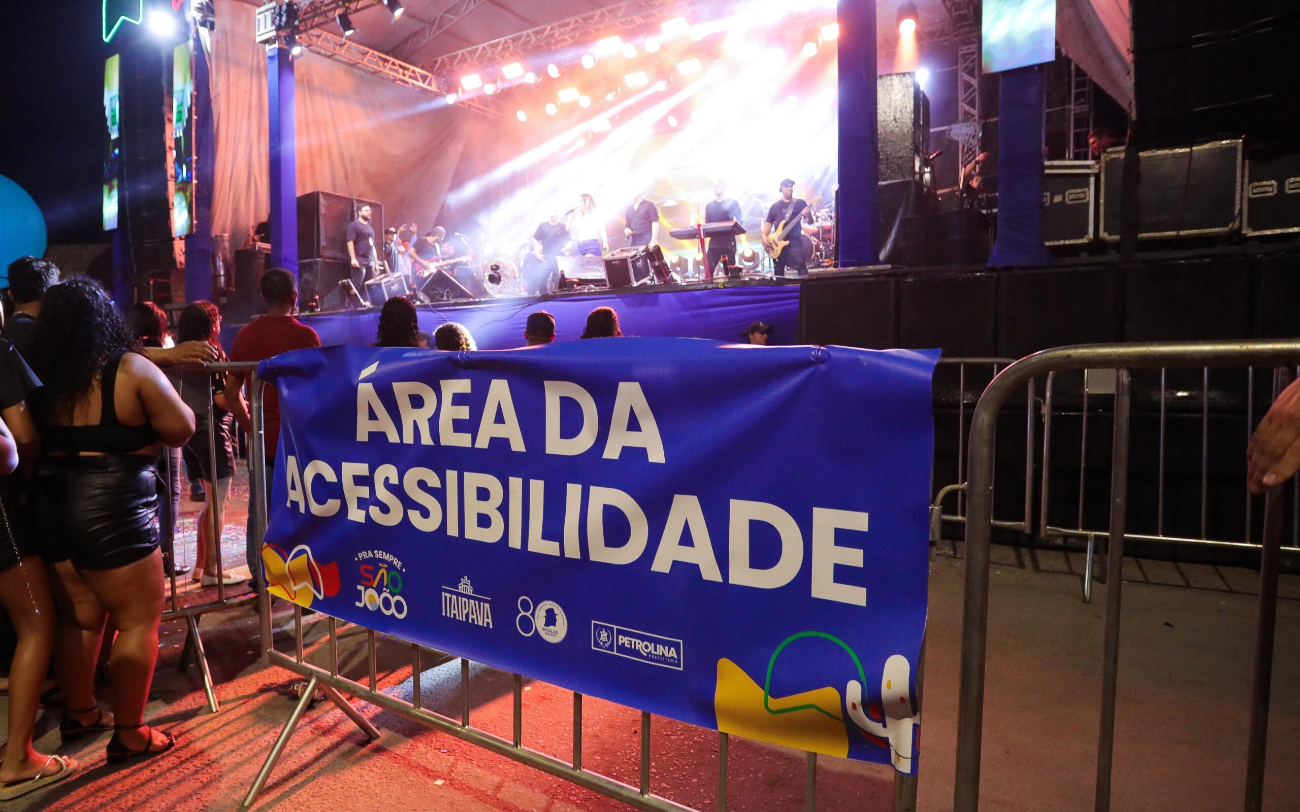 Pra Sempre São João: Prefeitura de Petrolina valoriza a inclusão com área de acessibilidade na Avenida dos Tropeiros