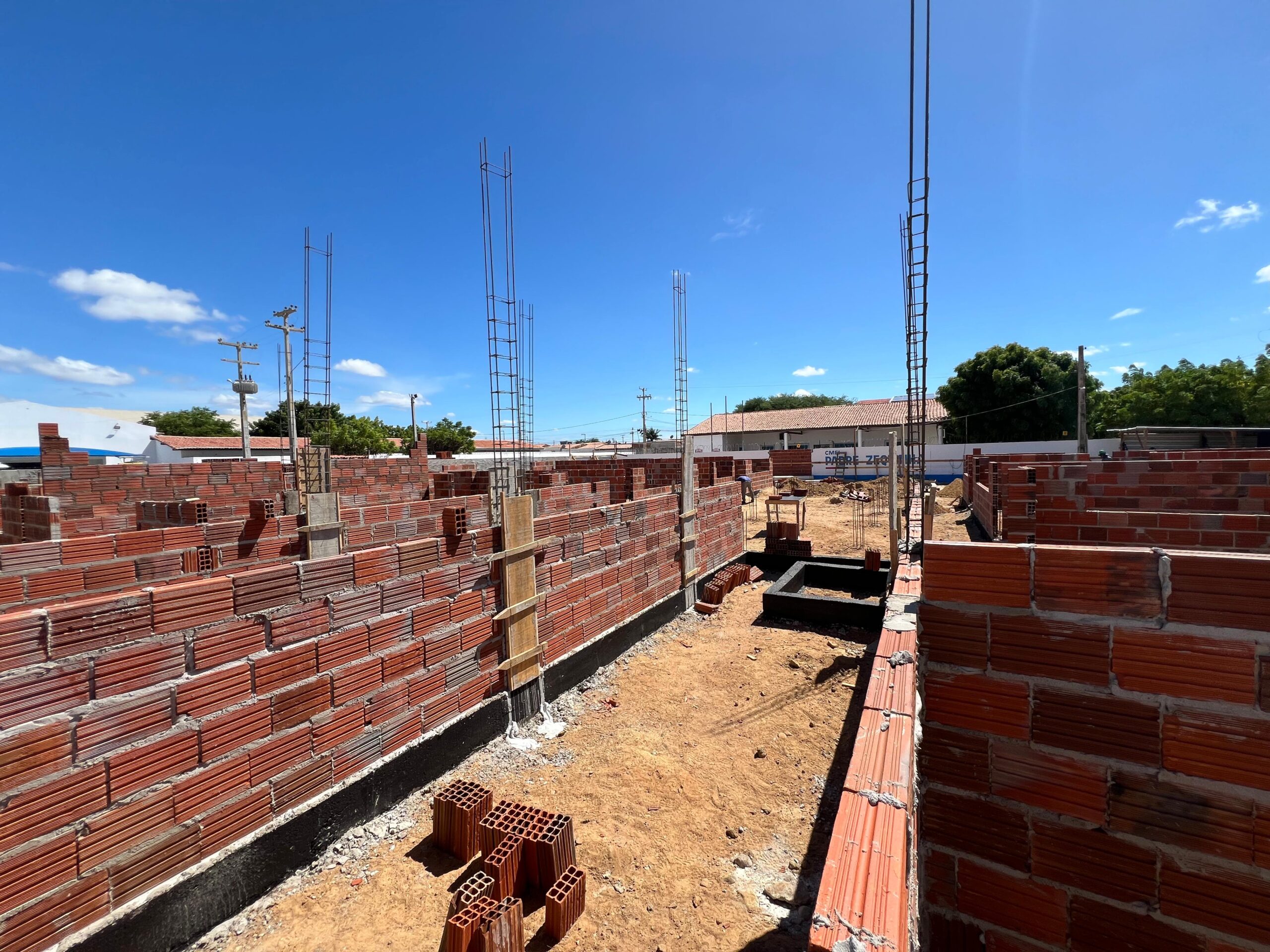 Obra da Nossa Infância Padre Zequinha avança e trará melhorias para atendimento na educação infantil