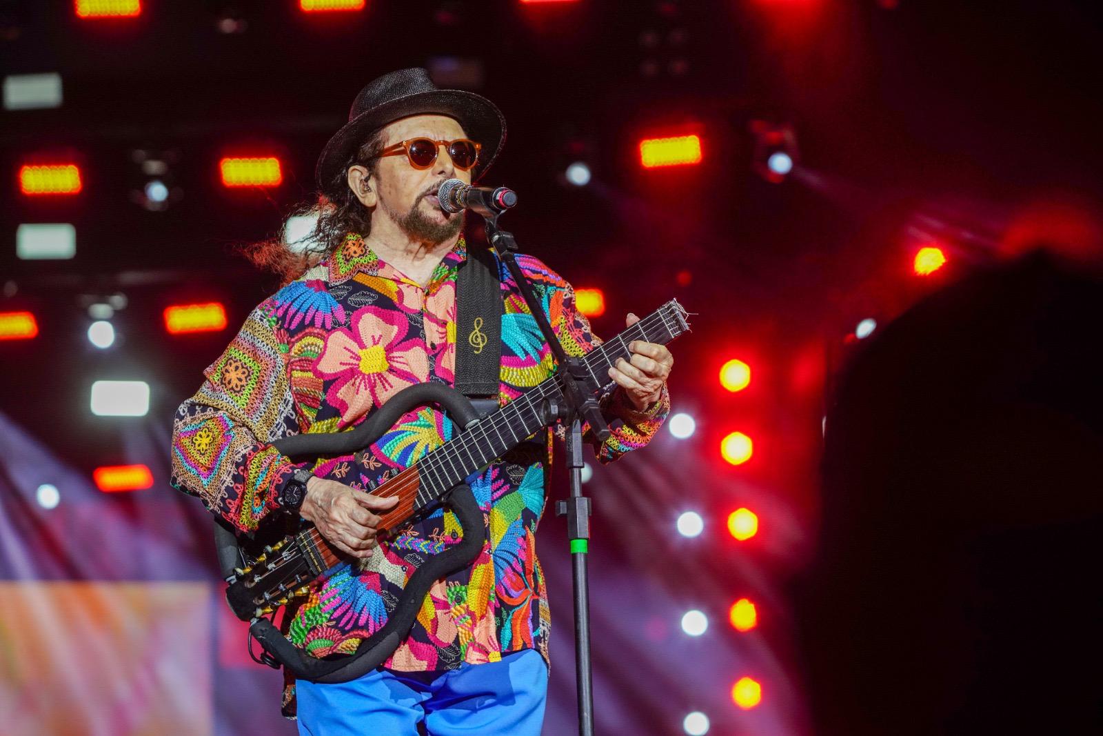 Homenageado do São de Petrolina, Geraldo Azevedo se apresenta com O Grande Encontro