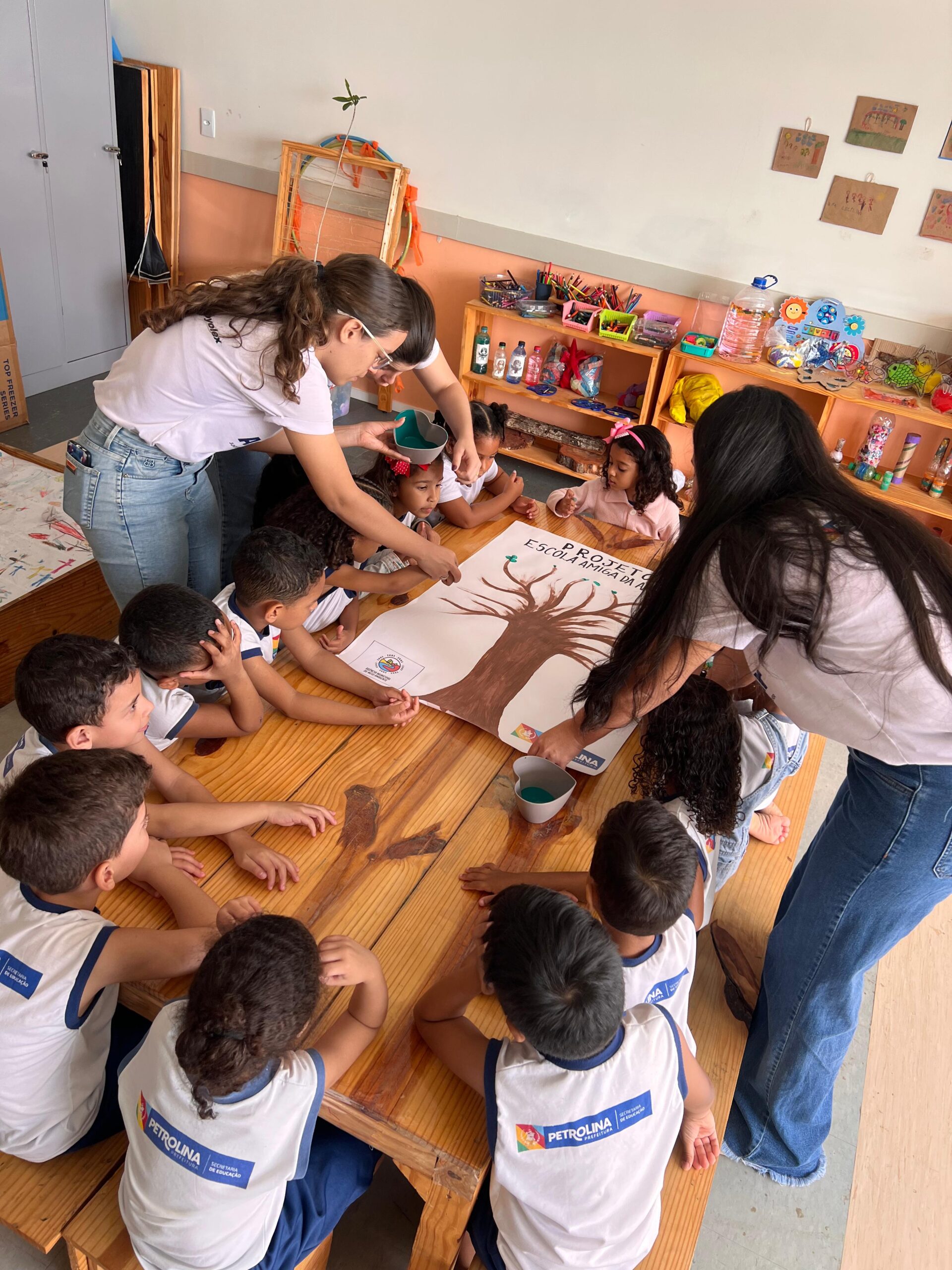 Projeto Escola Amiga da Árvore leva conscientização sobre o meio ambiente para crianças em Petrolina