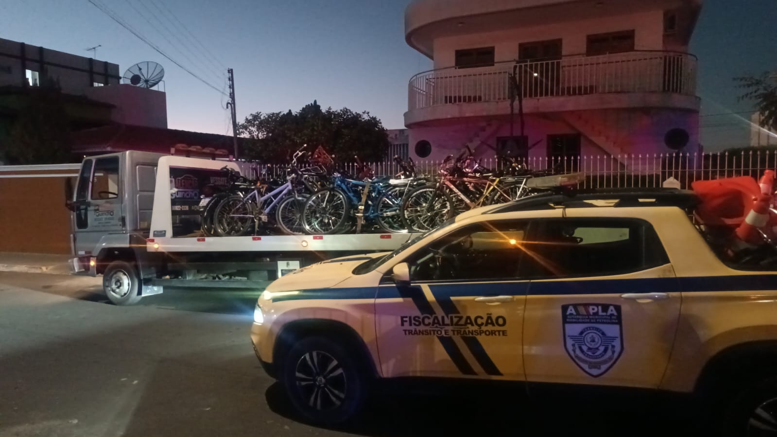 Cerca de 50 bicicletas motorizadas foram recolhidas em Operação da Prefeitura de Petrolina