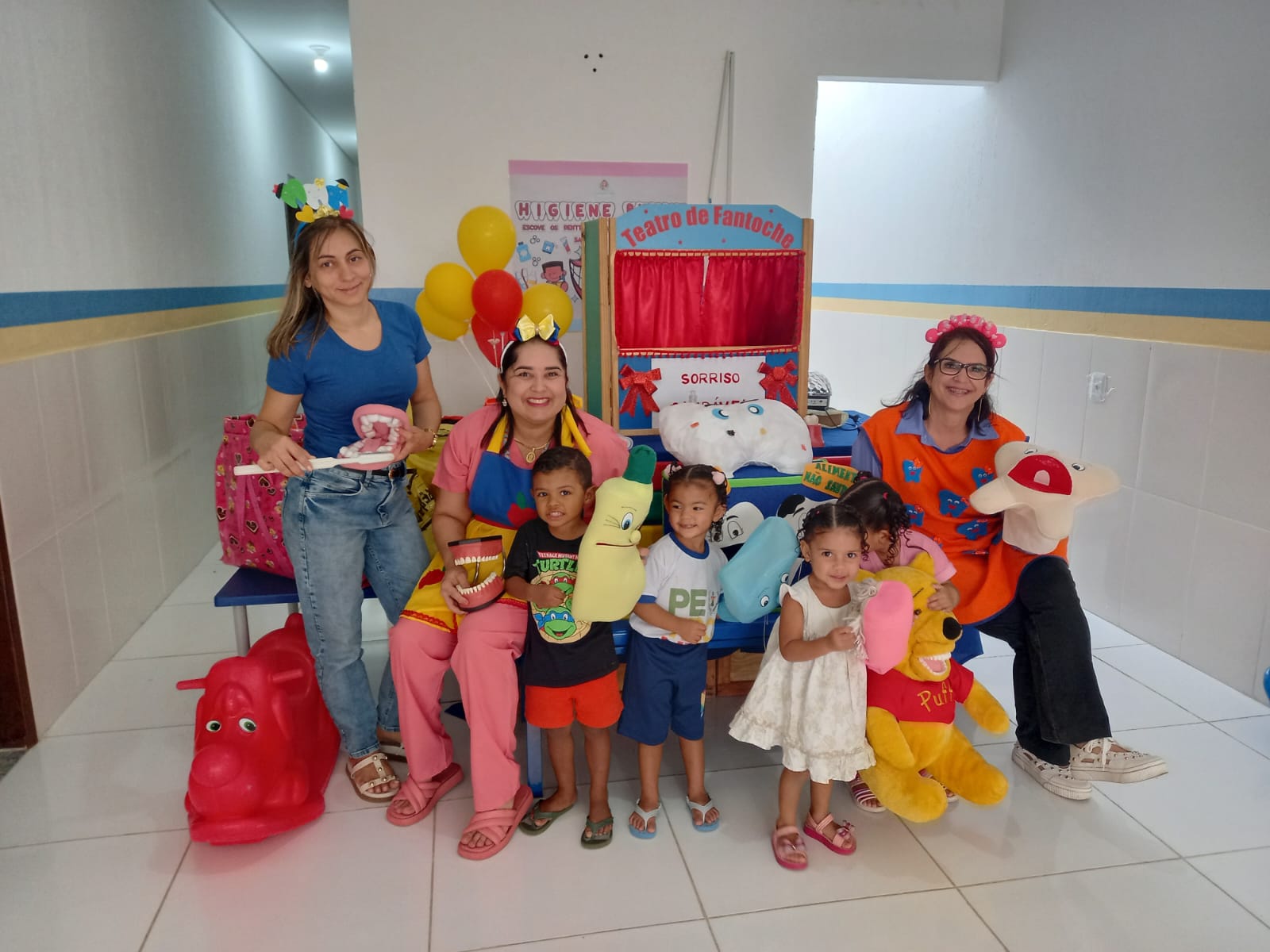 Ação educativa de saúde bucal envolve estudantes das escolas municipais de Petrolina