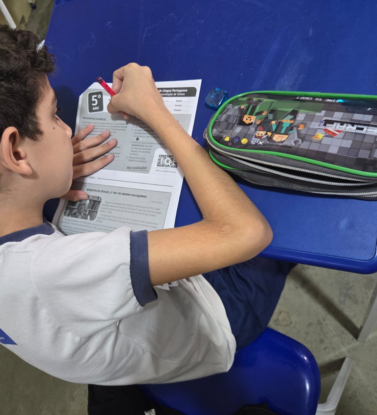 Prova que avalia qualidade do ensino é aplicada na rede municipal de Petrolina