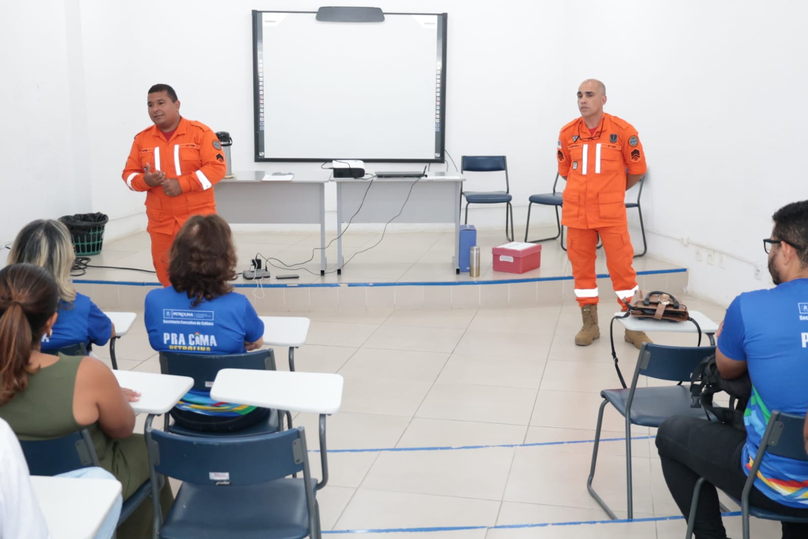 Prefeitura de Petrolina promove capacitação em Segurança do Trabalho e Primeiros Socorros para servidores da Cultura