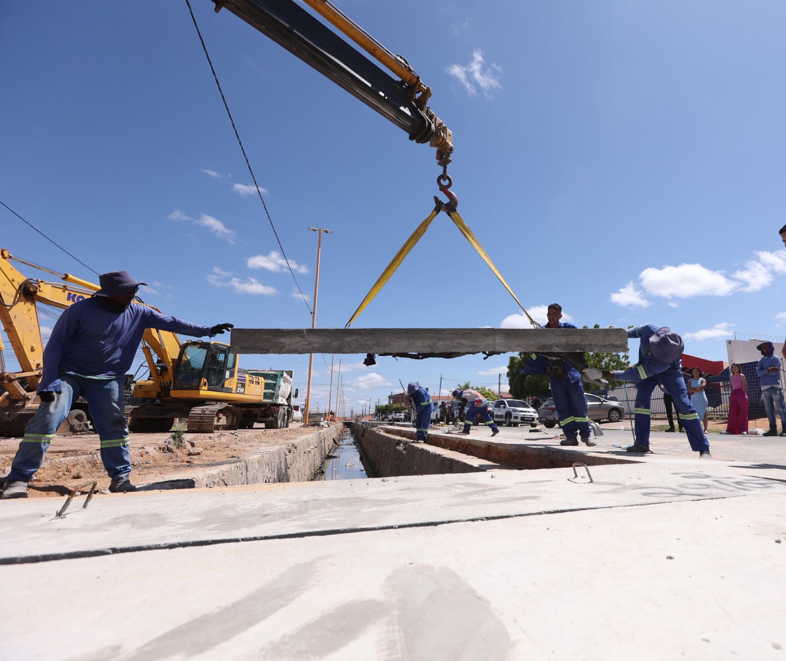 Obras de requalificação do canal do Vale do Grande Rio entram em nova fase neste mês