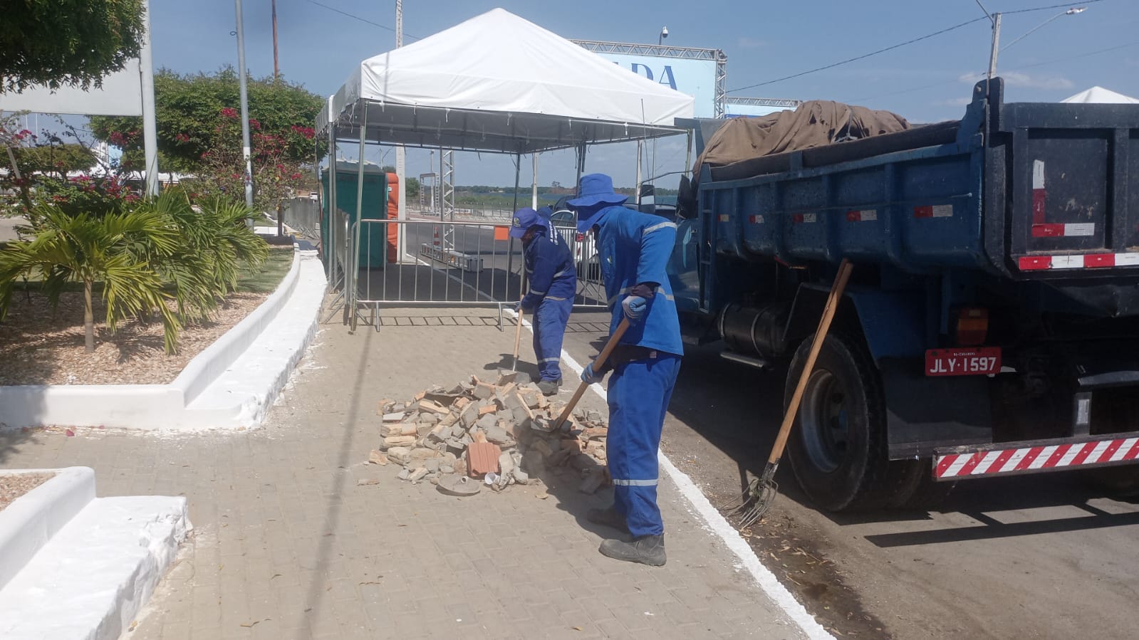 Prefeitura prepara ruas e Orla de Petrolina para os festejos dos 130 anos da cidade