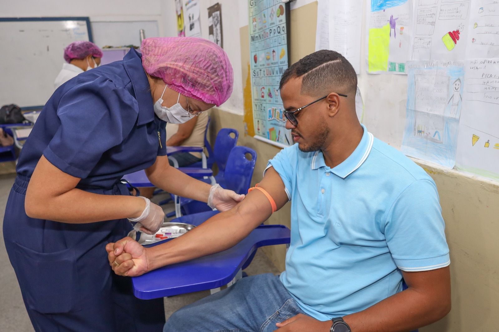 Prefeitura programa mutirão de exames laboratoriais no José e Maria e Cacheado em Petrolina