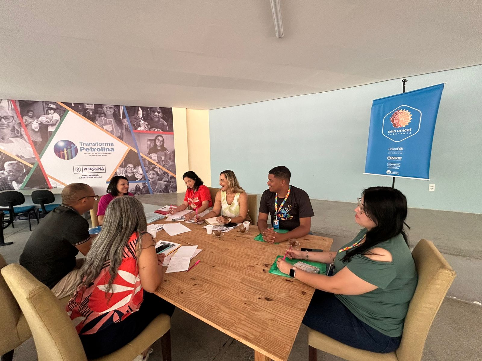 Comissão do Selo UNICEF se reúne para planejar o I Fórum Comunitário