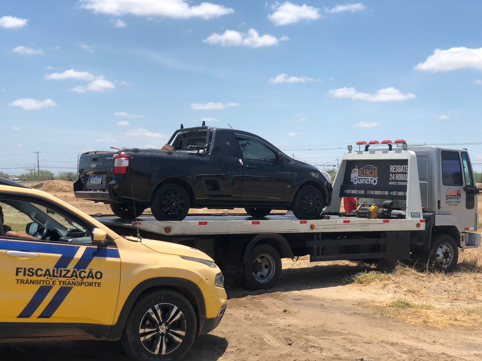 AMMPLA flagra descarte irregular de entulho em Petrolina