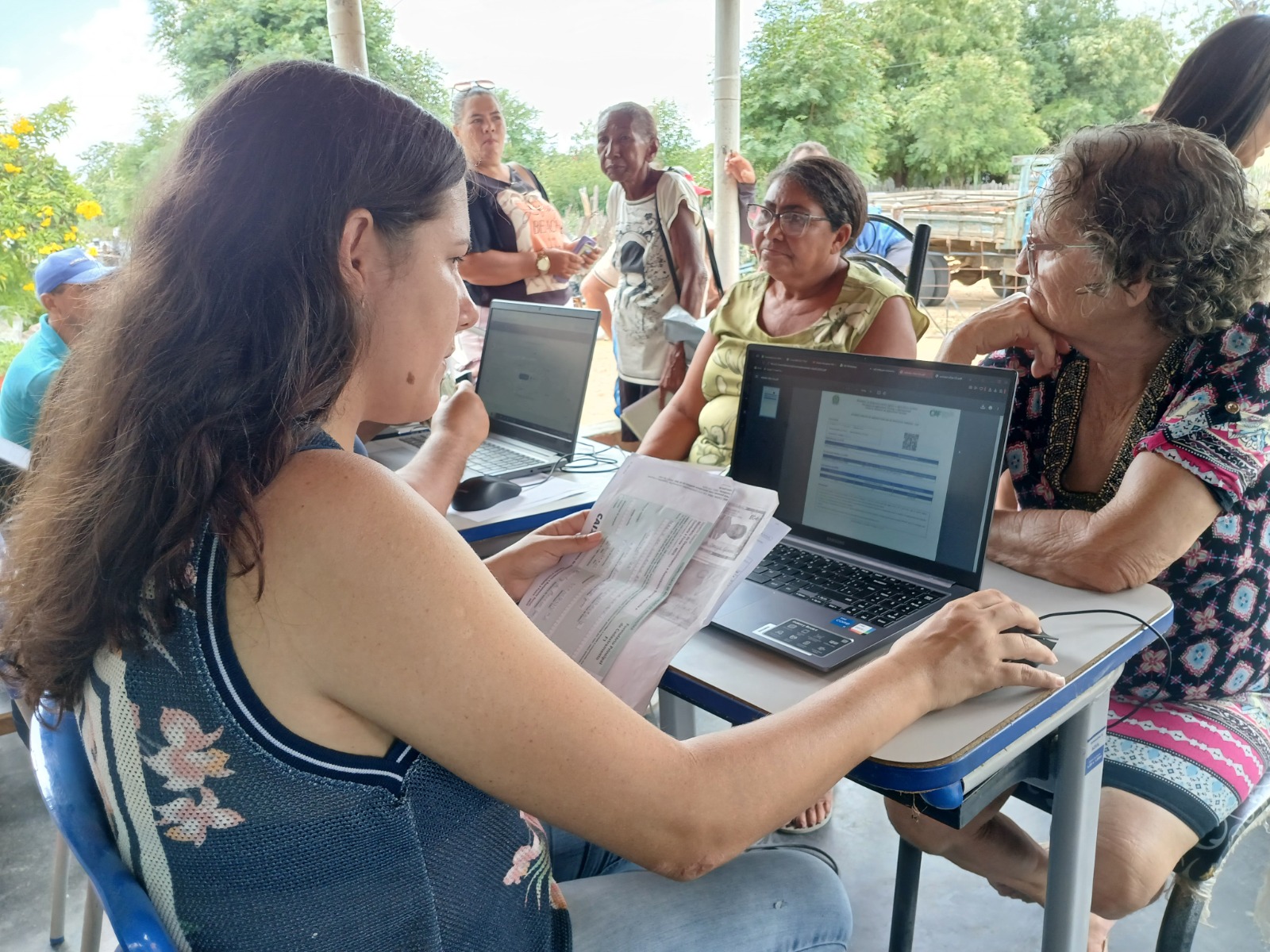 Comunidade de Rajada terá atendimento do CAF Itinerante durante o Bora Petrolina