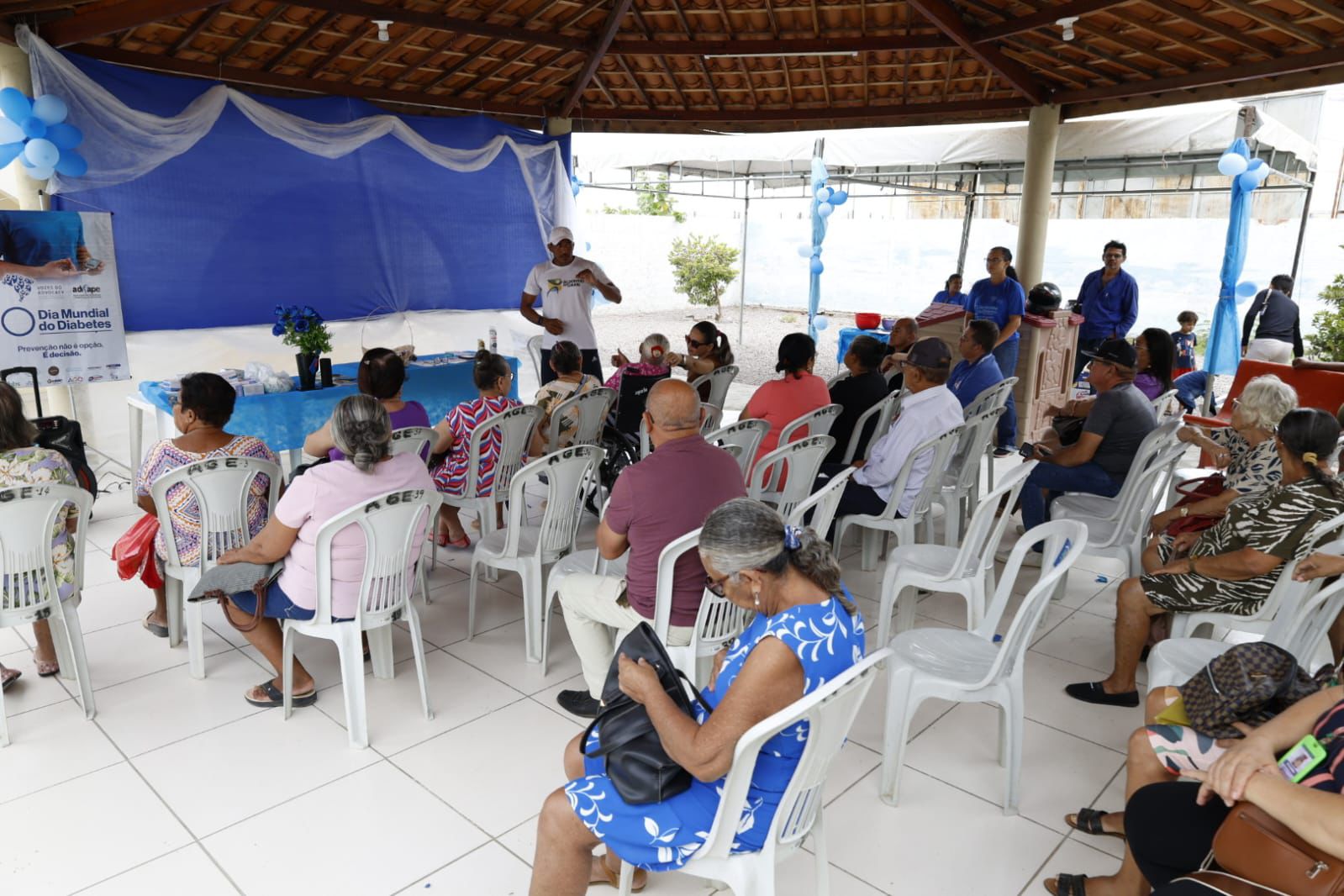 Cuidado, acolhimento e prevenção: Dia D do Diabetes reúne pacientes na Policlínica de Petrolina