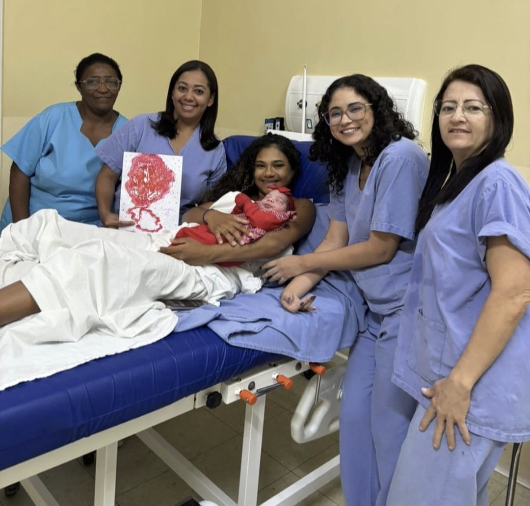Prefeitura de Petrolina celebra o nascimento do primeiro bebê de 2026 do Centro de Parto Normal
